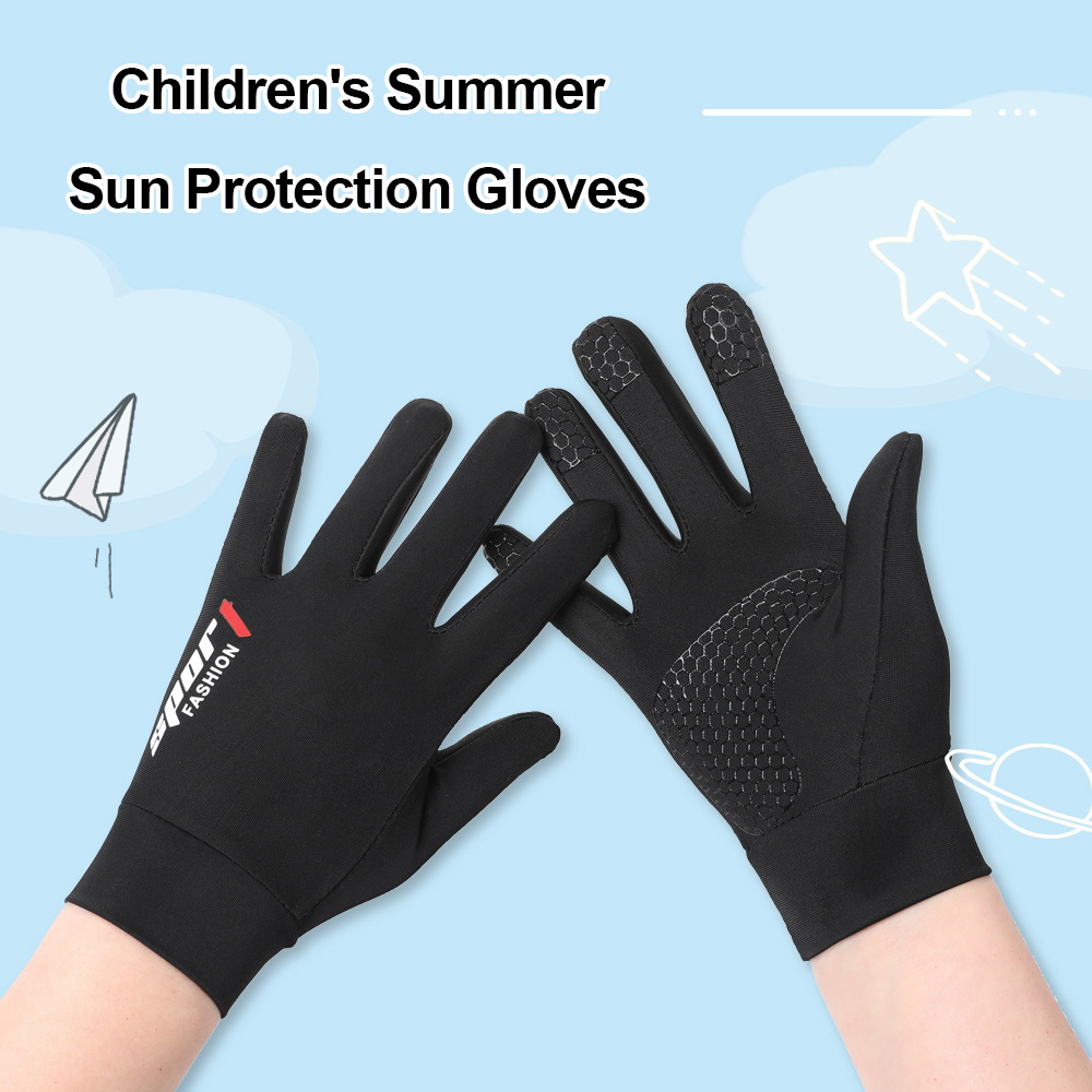 Balance Bike Kids - Children's Sun Protection Gloves Cycling Ice