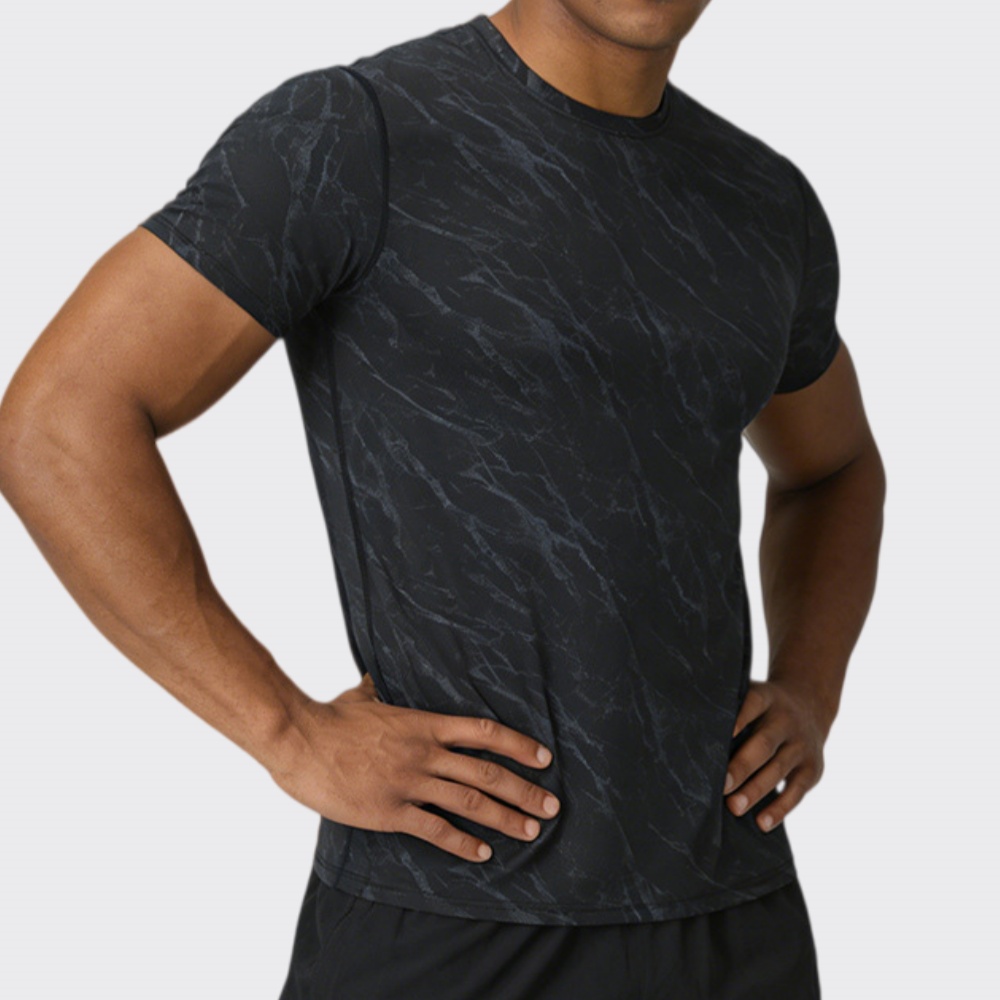 Sports Equipment For Running - Summer Men's Quick-Dry Fitness T-Shirt Short