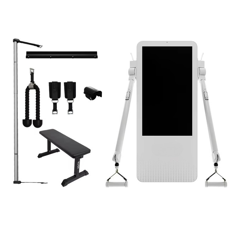 Sports Equipment Images - Multifunctional Home Fitness Equipment: Tonal Wall-Mounted