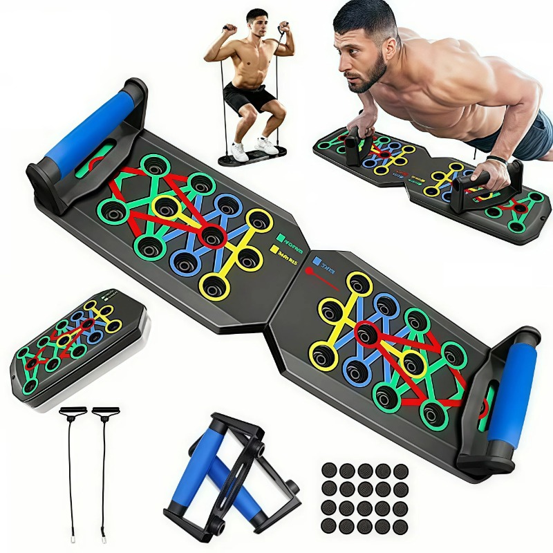 Sports Equipment Images - Foldable Push Up Board with Resistance