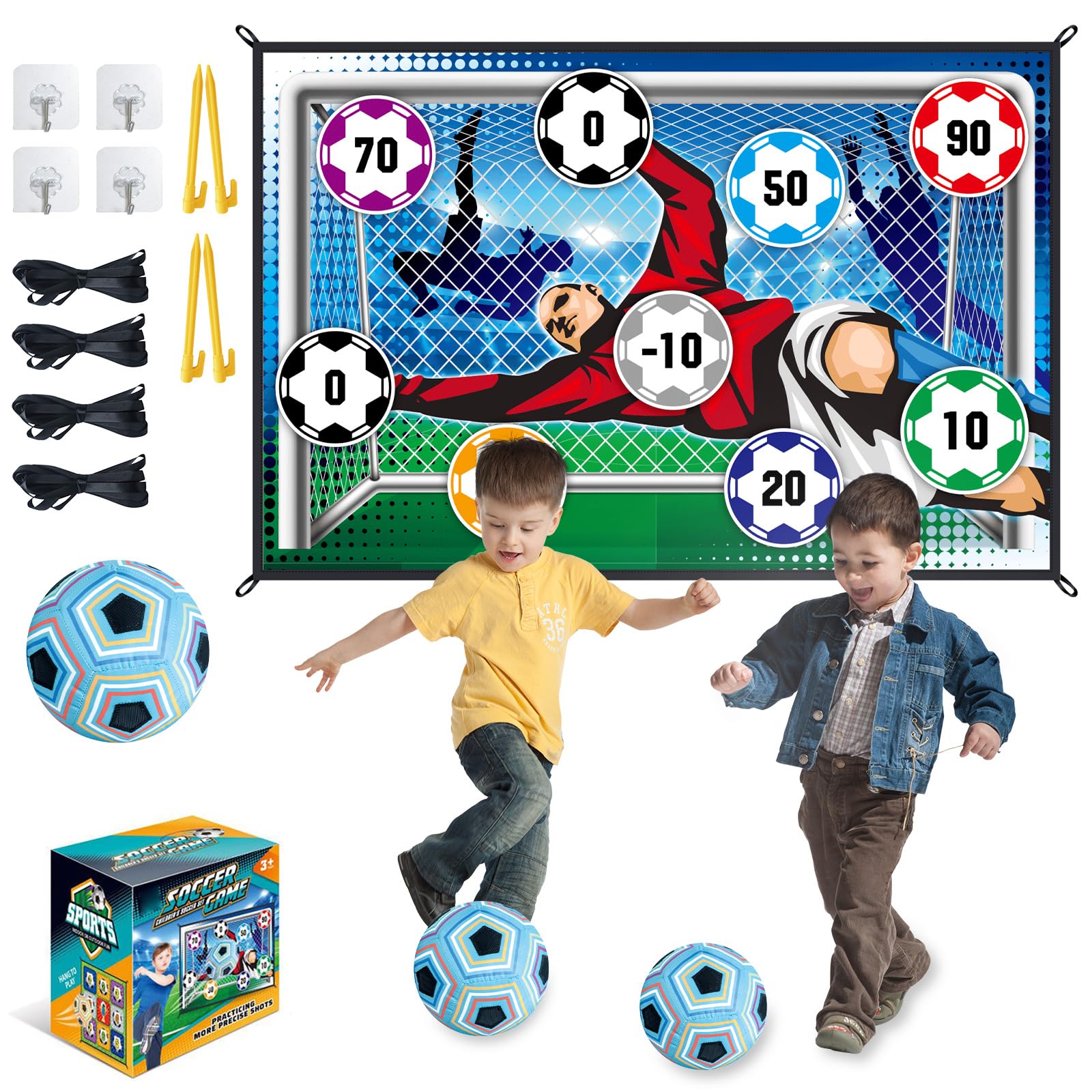 Sports Equipment For Boys - 150CM Soccer Game Mat Set Outdoor