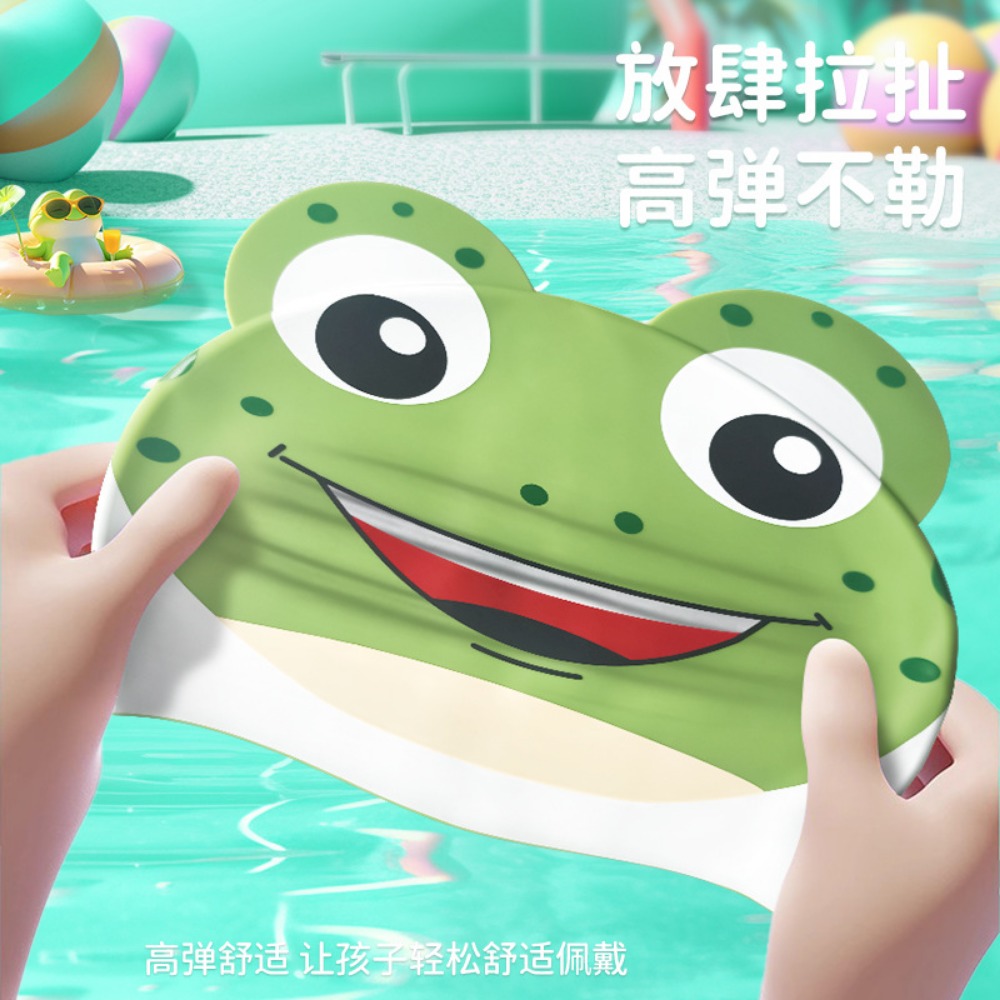 Swimming Cap Kids Ear Protecti - Swim Cap Silicone 评论和价格