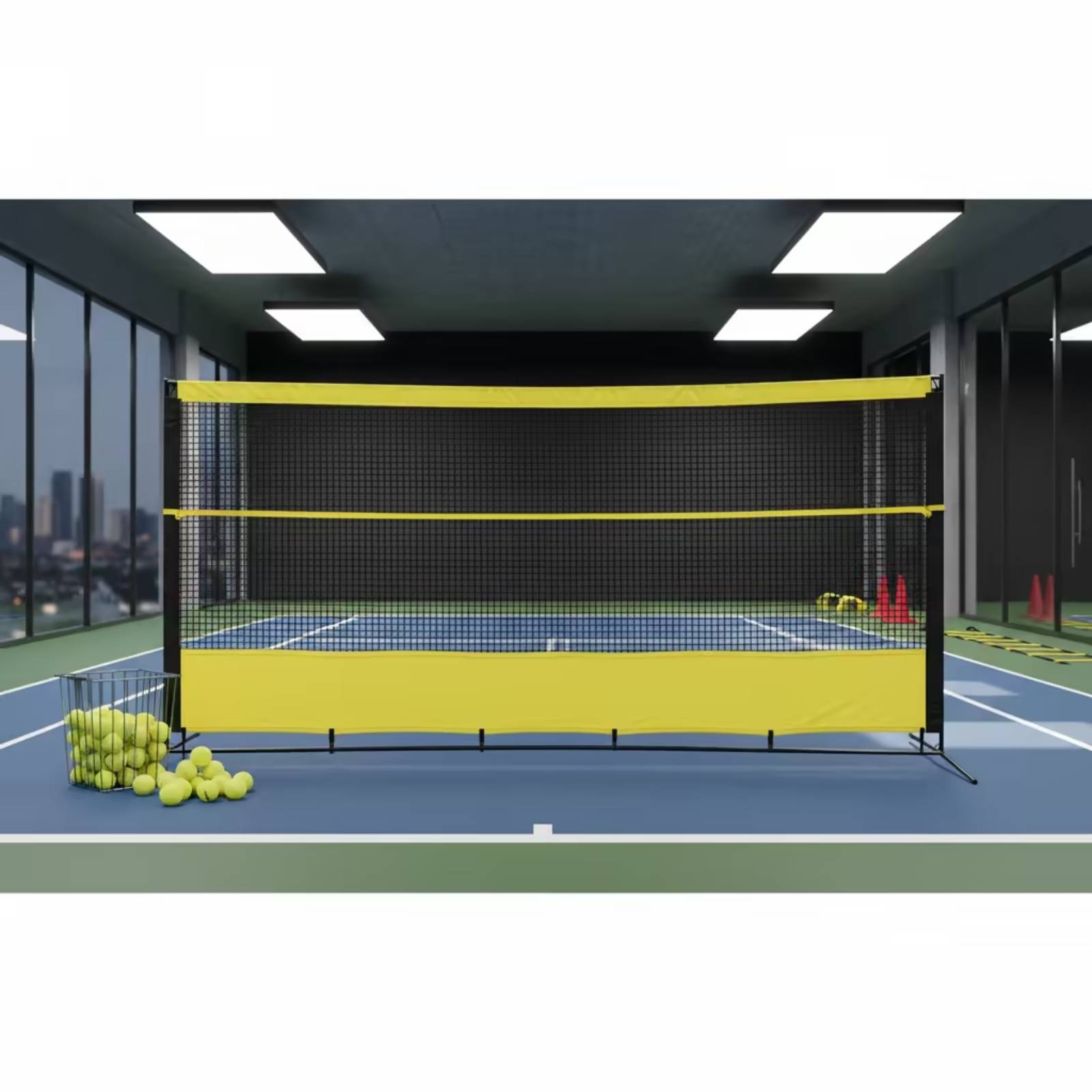 Tennis Rebound Net with Bag So - Sports Equipment Training 评论和价格