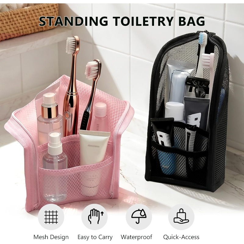 Mesh Toiletry Bag Breathable Q - Sports Equipment Storage 评论和价格