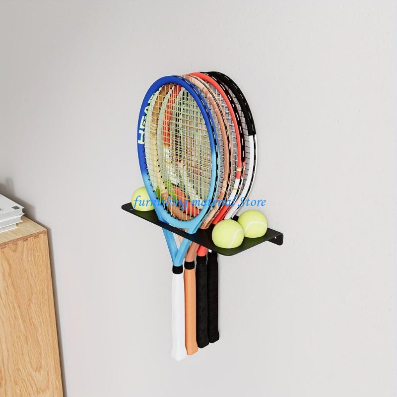 Y5GD Black Wall Mounted Tennis - Sports Equipment Storage 评论和价格