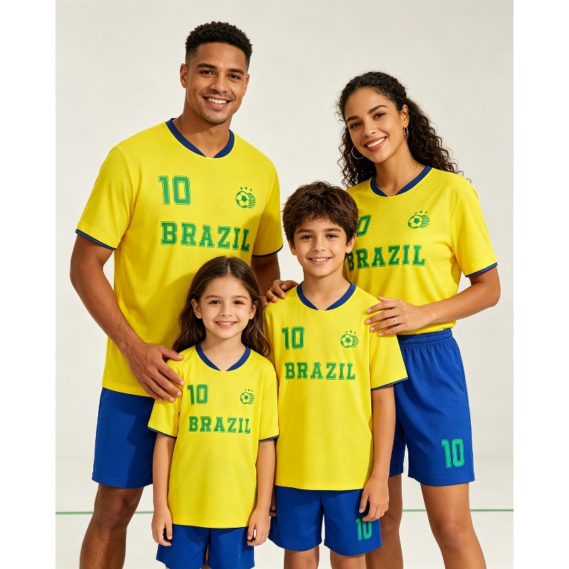 Family Brazil 10 Football Jers - Sports Equipment For Boys 评论和价格