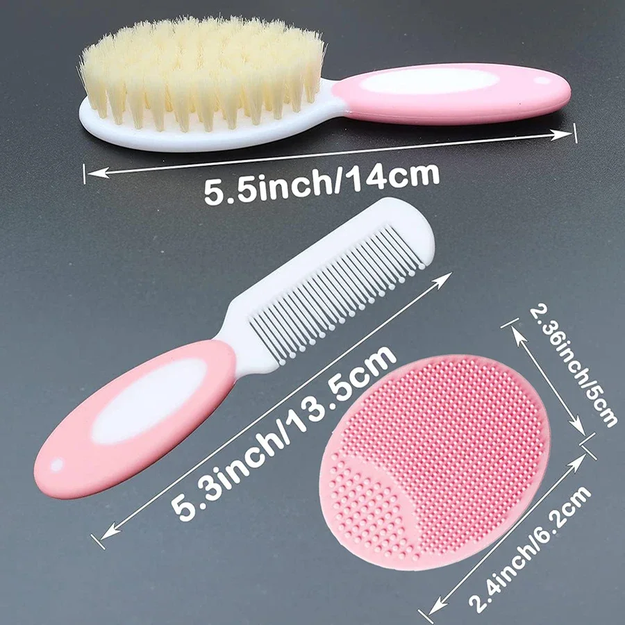 Baby Hair Brush Set for Newbor - Swim Cap Silicone 评论和价格
