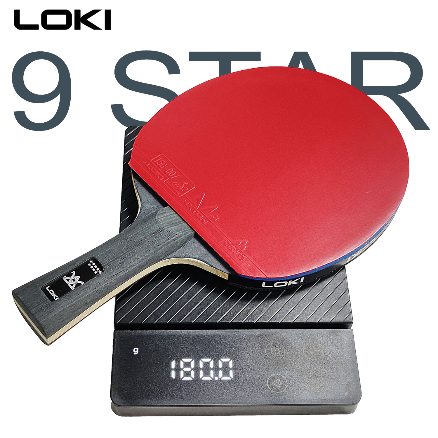 LOKI 9 Star Table Tennis Racke - Badminton Racket Carbon 评论和价格