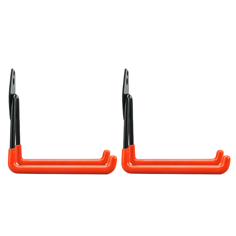 2Pcs Anti Slip Coated Iron Gar - Sports Equipment Garage Storage 评论和价格