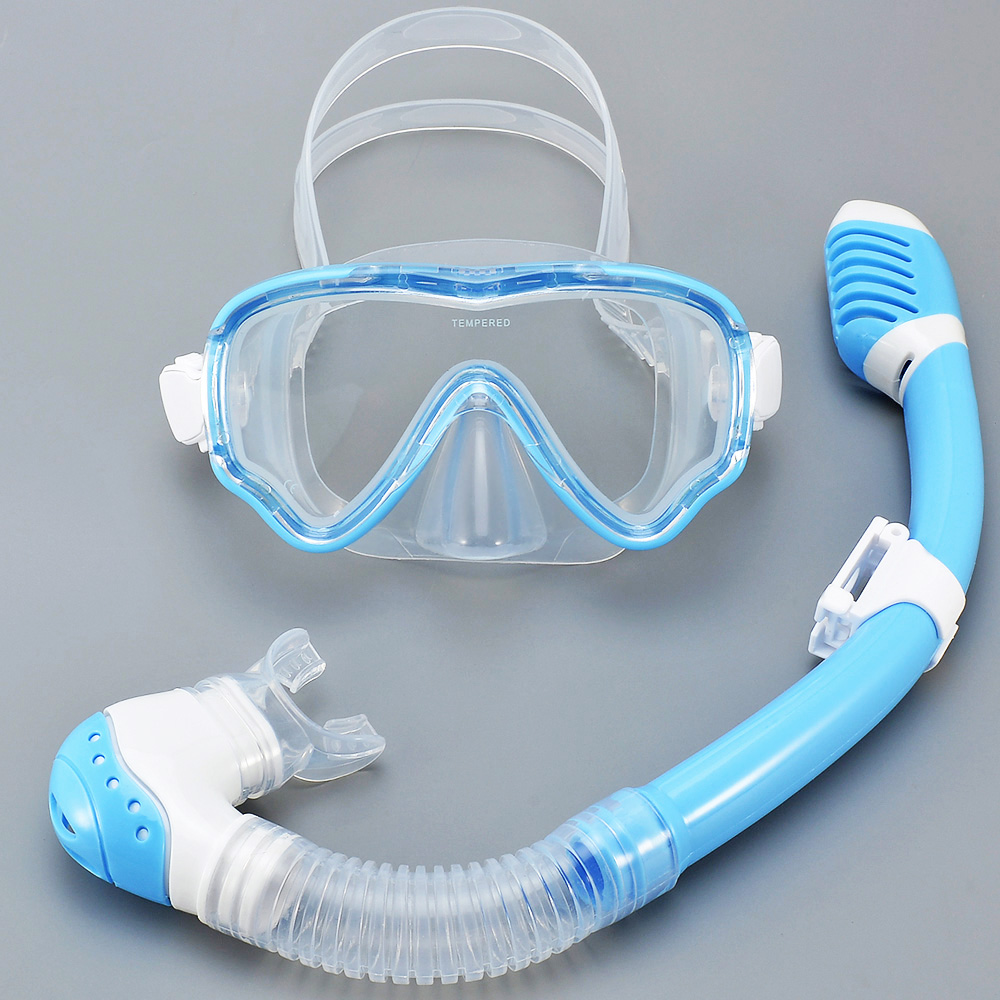 Kids Diving Mask Snorkel Set S - Sports Equipment For Boys 评论和价格