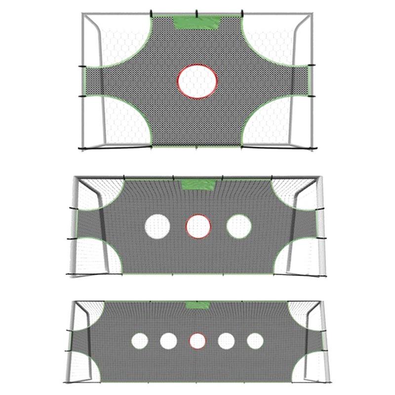 1/3 Hole Football Goal Net Det - Spike Ball Game 评论和价格