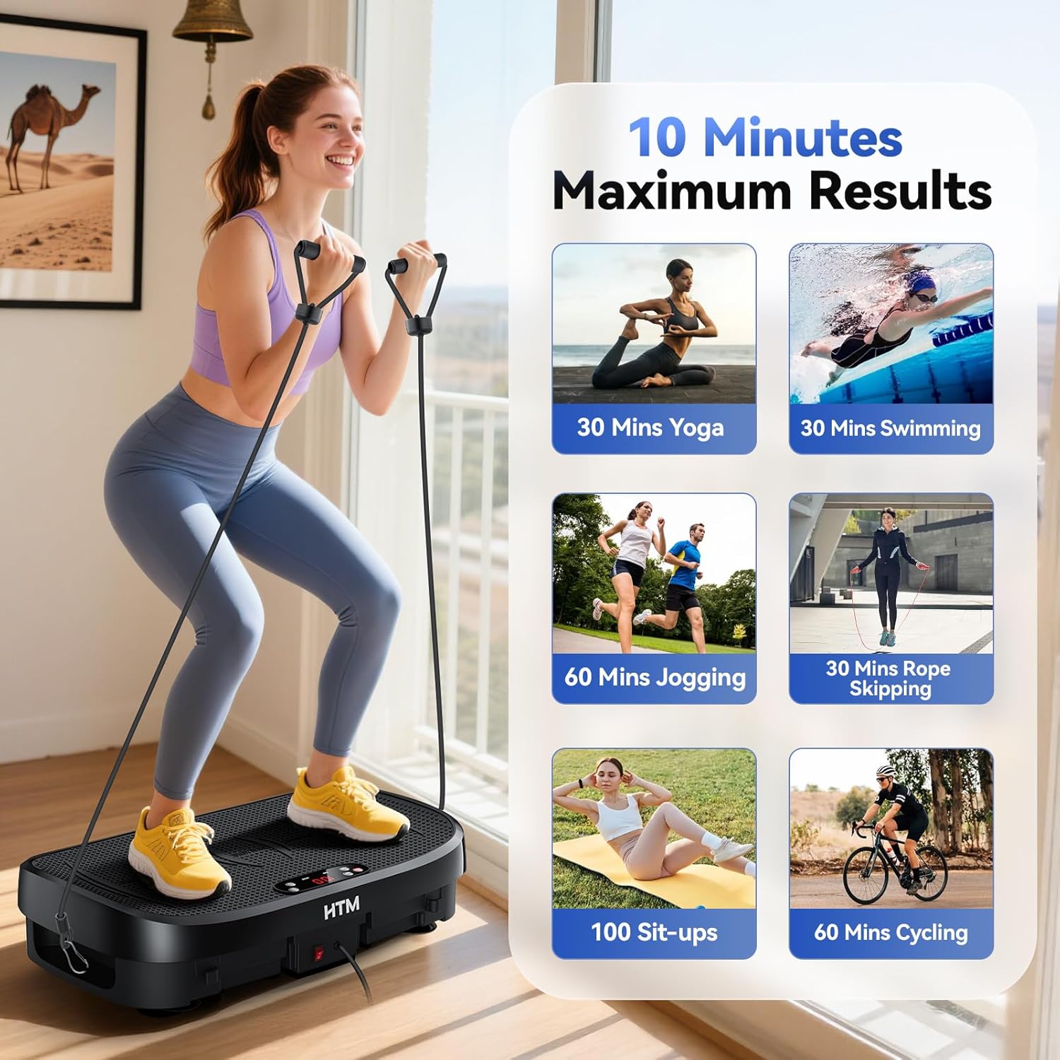 Vibration Plate Fat Burning Fi - Sports Equipment Images 评论和价格