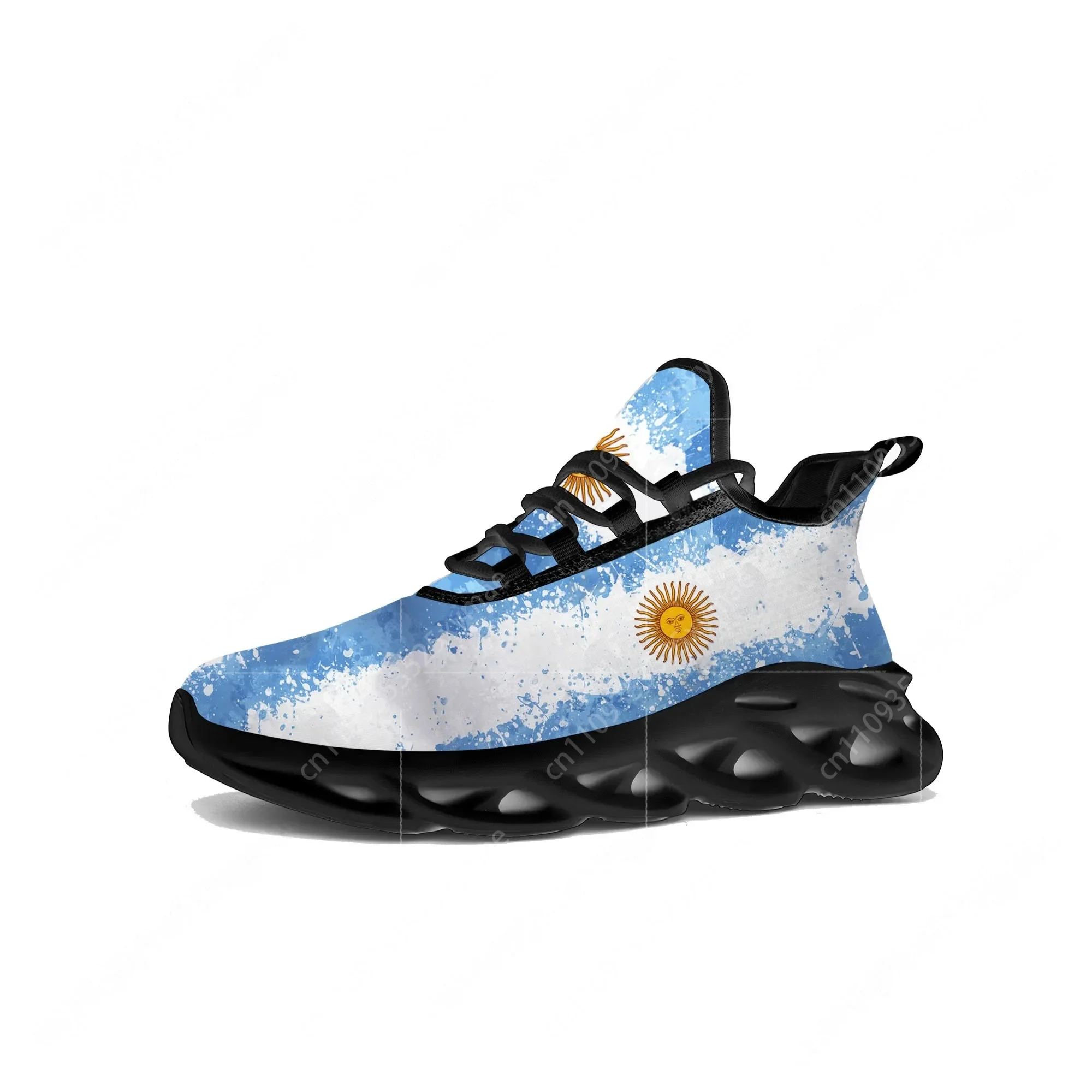 Argentine Flag Flats Sneakers  - Sports Equipment For Running 评论和价格