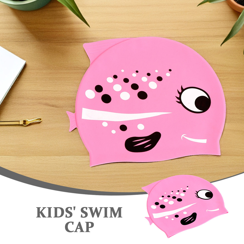 2Pcs Childrens Silicone Swimmi - Swim Cap Silicone 评论和价格