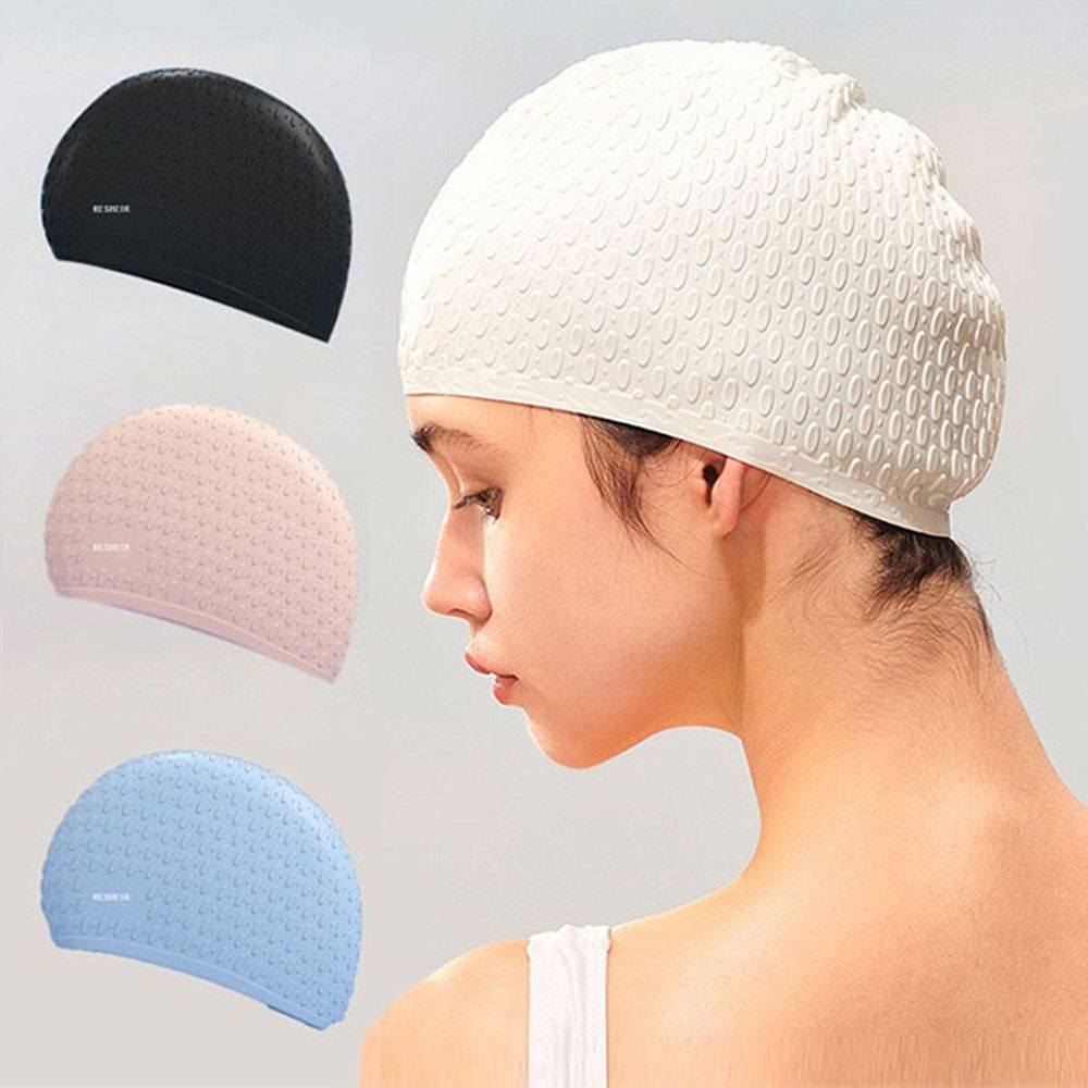 Elastic Summer Swimming Cap Wa - Swim Cap Silicone 评论和价格
