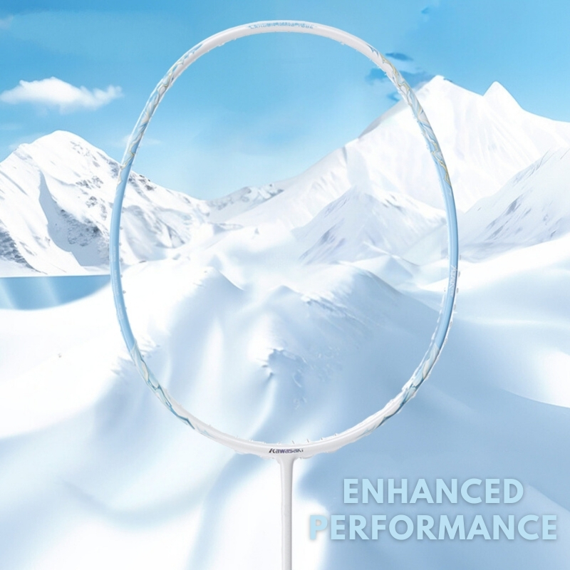 Kawasaki GLACIER 5U Badminton  - Badminton Racket Carbon 评论和价格