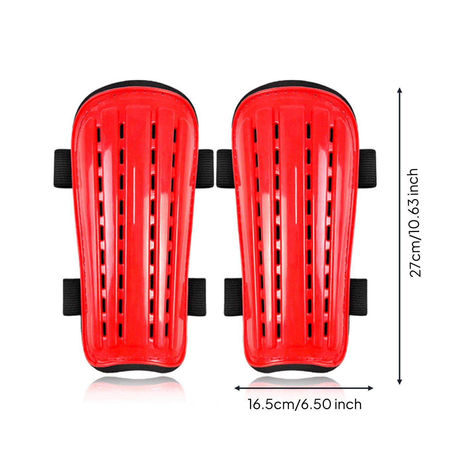 Soccer Shin Guards with Fasten - Sports Equipment Training 评论和价格