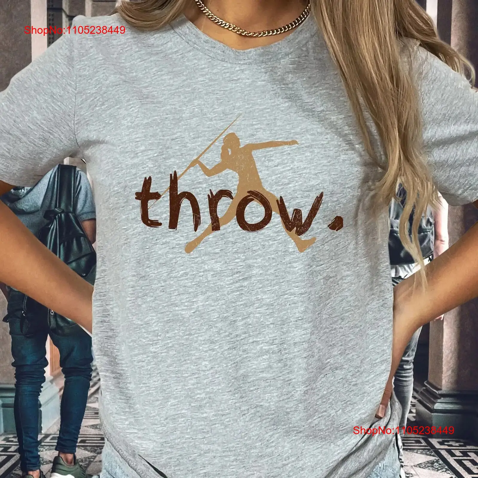 Distressed Javelin Thrower T S - Javelin Throwing 评论和价格