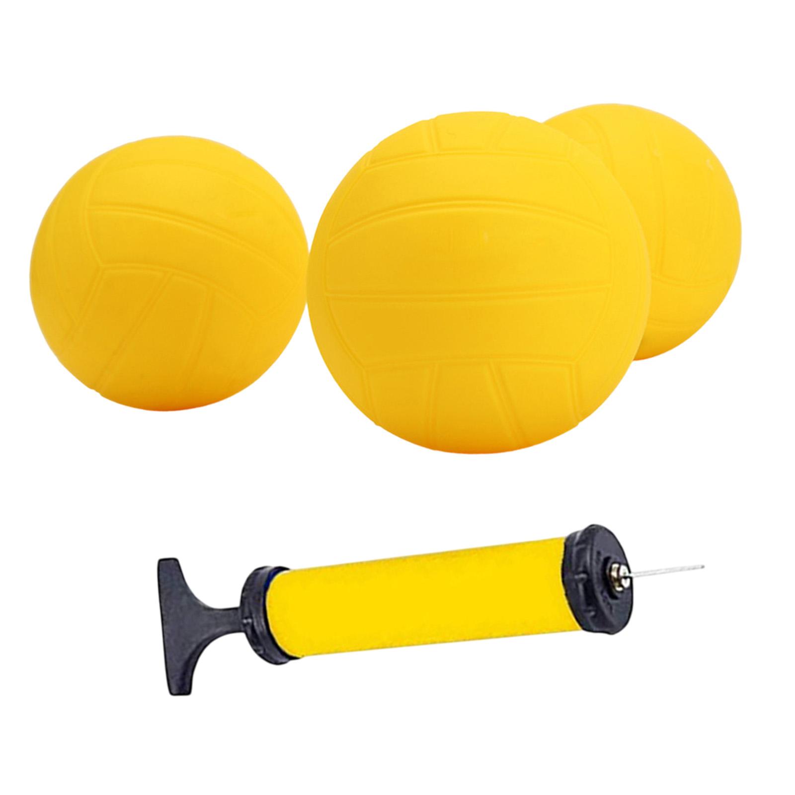 Inflatable Mini Volleyball Yel - Spike Ball Game 评论和价格