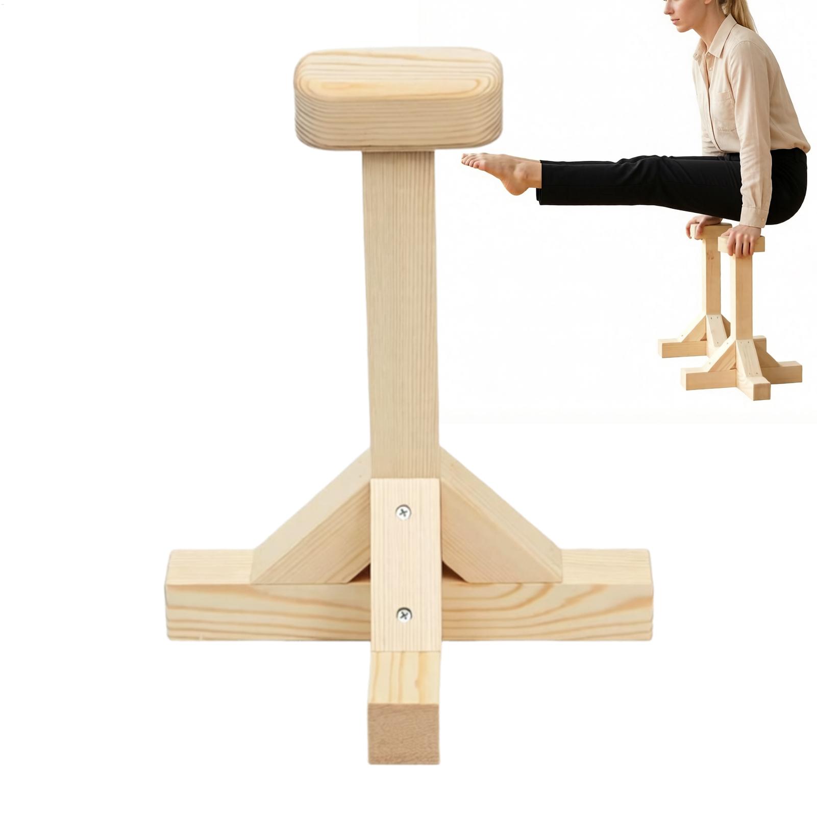 Handstand Bar Wooden Ergonomic - Sports Equipment Images 评论和价格