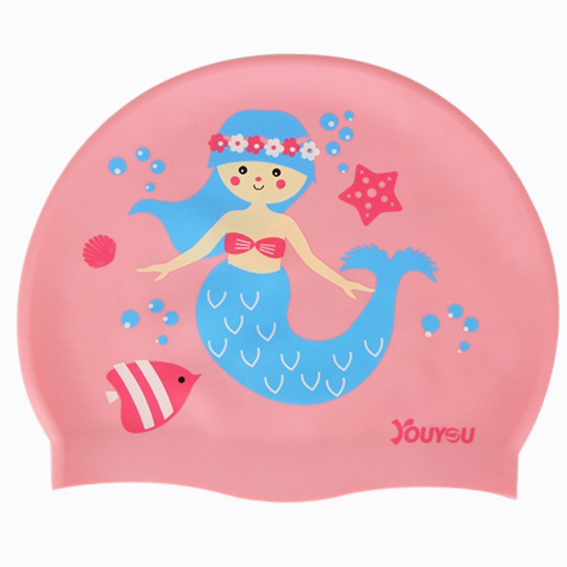 Children's Silicone Cartoon Sw - Swim Cap Silicone 评论和价格