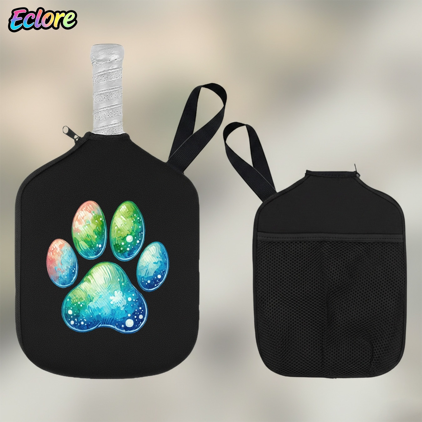 Watercolor Gradient Cat Paw Pr - Sports Equipment Storage 评论和价格