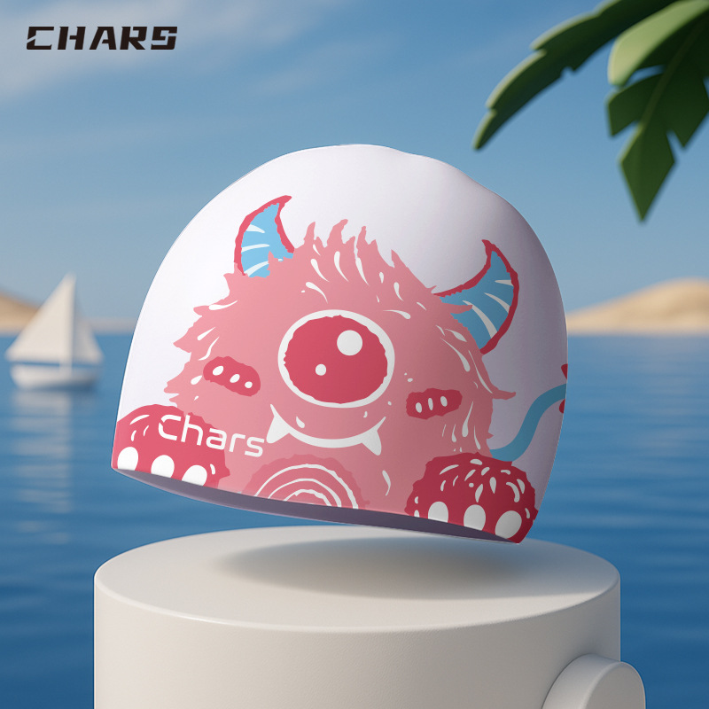 Cute Swim Caps for Kids, Silic - Swim Cap Silicone 评论和价格